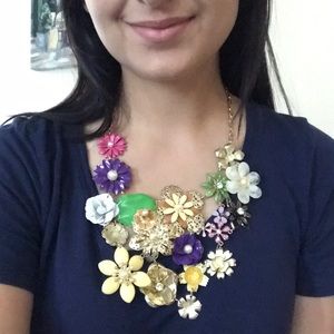 Flower Power Statement Necklace 🌸🌼🌺